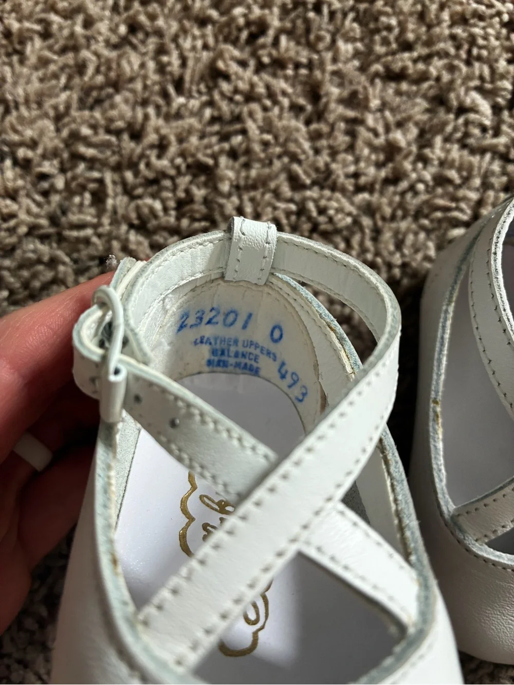 Lullaby baby shoes vintage from